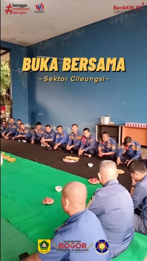 Kegiatan Buka Bersama dan Berbagi Takjil di Sektor Cileungsi